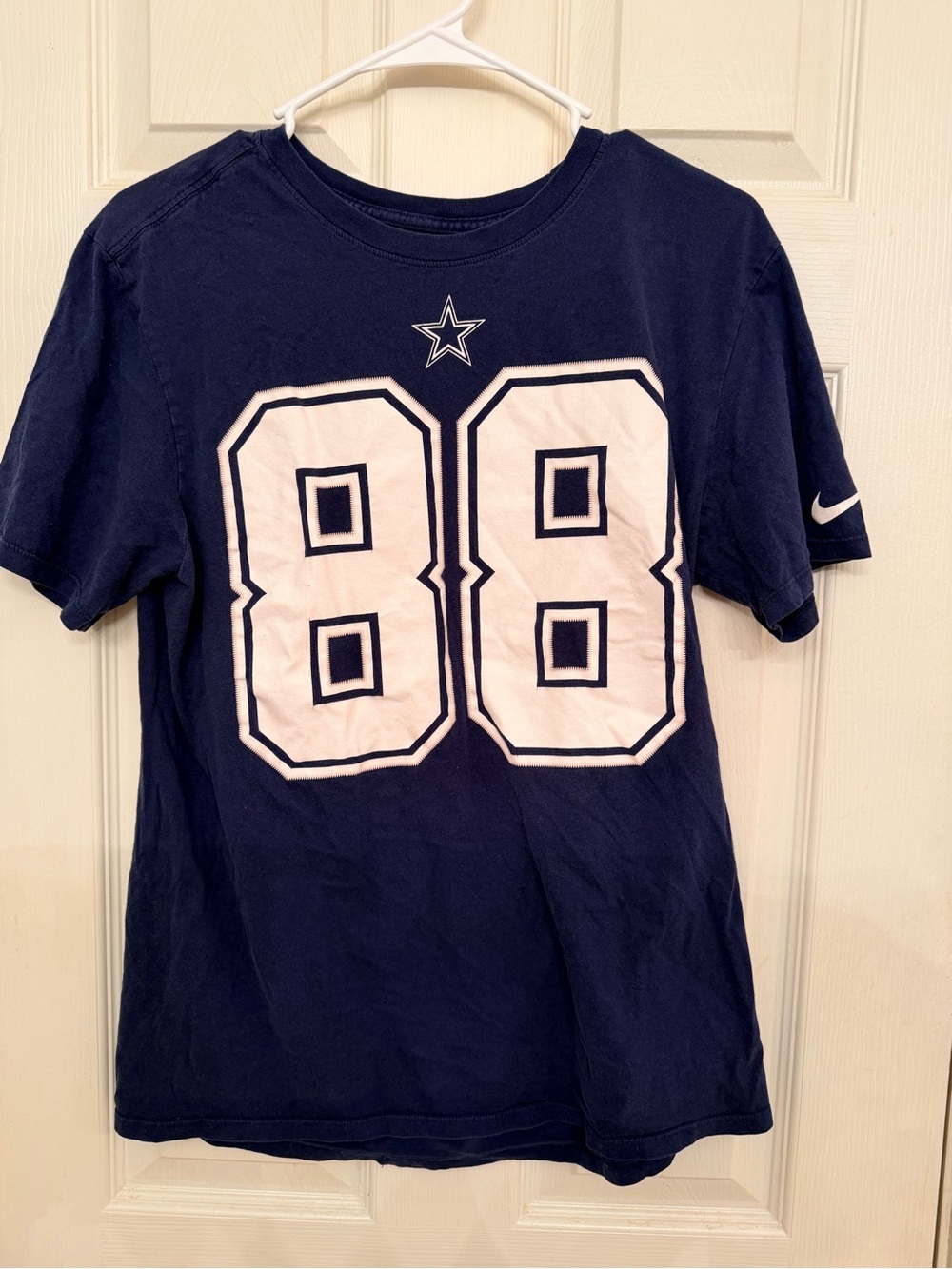 NFL Navy Short-Sleeve Tee with White '88' and Star